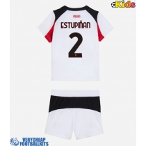 AC Milan Pervis Estupinan #2 Replica Away Minikit 2025-26 Short Sleeve (+ pants)